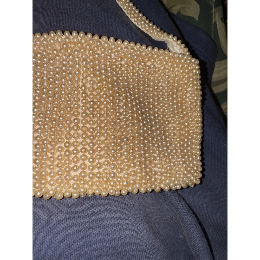 Vintage‎ 1940s Art Deco Retro Beaded MCM Clutch Style Purse Handbag